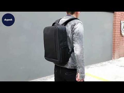 Waterproof laptop backpack for city life